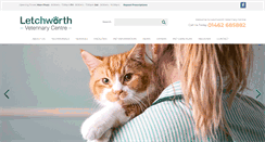 Desktop Screenshot of letchworthvets.co.uk