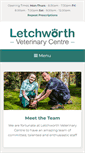 Mobile Screenshot of letchworthvets.co.uk